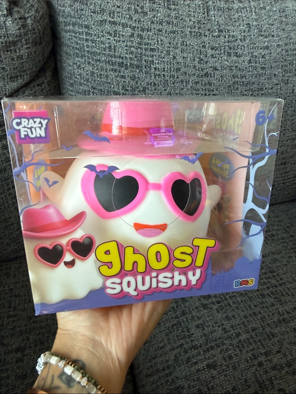 BNIB RMS Crazy Fun Ghost Squish